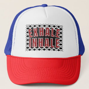 Gorra De Camionero Medición del yoga inhalatorio