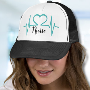 Gorra De Camionero Médico Enfermera Moderno Simple