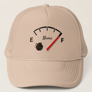 Gorra De Camionero Medidor de combustible de café lleno Thunder_Cove