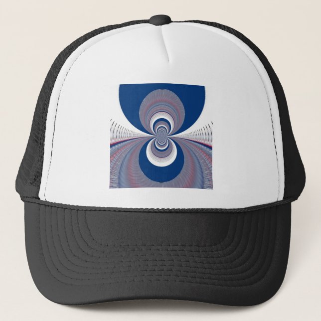 Gorra De Camionero Medio azul (Anverso)