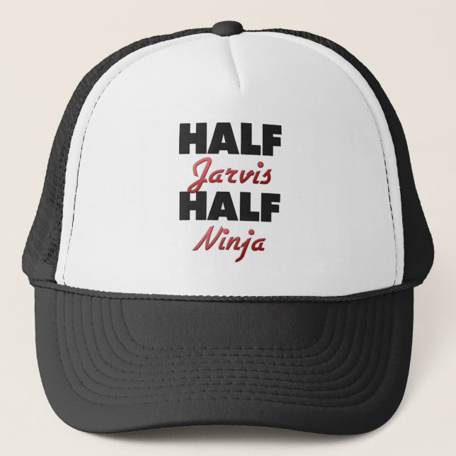 Gorra De Camionero Medio Jarvis medio Ninja (Anverso)