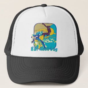 Gorra De Camionero Medio Moon Bay Surfing