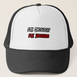 Gorra De Camionero Medio oncólogo mitad superhéroe