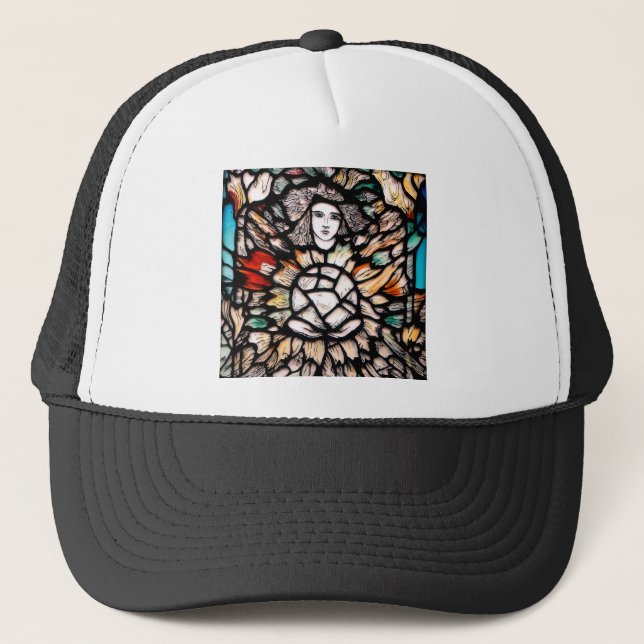 Gorra De Camionero Meditación en colores (Anverso)
