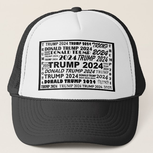 Gorra De Camionero Medley Trump 2022 (Anverso)