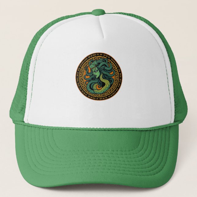 Gorra De Camionero „Medusa – Blick der Macht“ (Anverso)