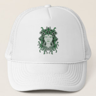 Gorra De Camionero Medusa Gorgo Serpiente Gorgona Monstruo Mitología 