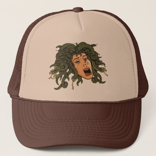 Gorra De Camionero Medusa Head (Anverso)