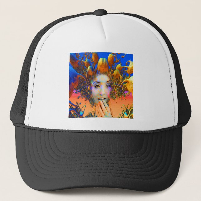 Gorra De Camionero Medusa Orgánico (Anverso)