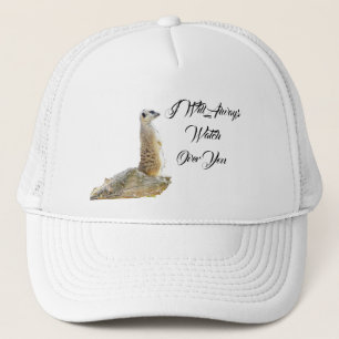 Gorra De Camionero Meerkat, Siempre Te Vigilaré,