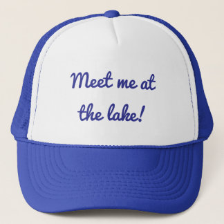 Gorra De Camionero Meet Me At The Lake- Trucker Hat 