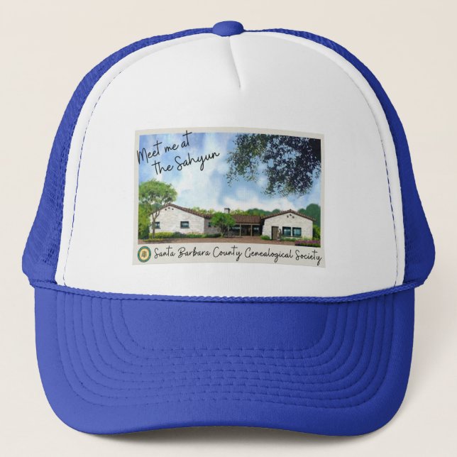 Gorra De Camionero "Meet me at the Sahyun" Trucker Hat (Anverso)