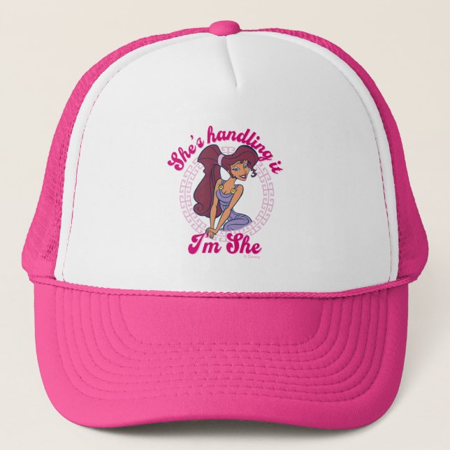 Gorra De Camionero Megara - She's Handling It, I'm She Trucker Hat (Anverso)