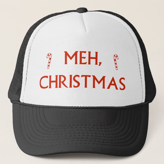 Gorra De Camionero Meh Navidades (Anverso)
