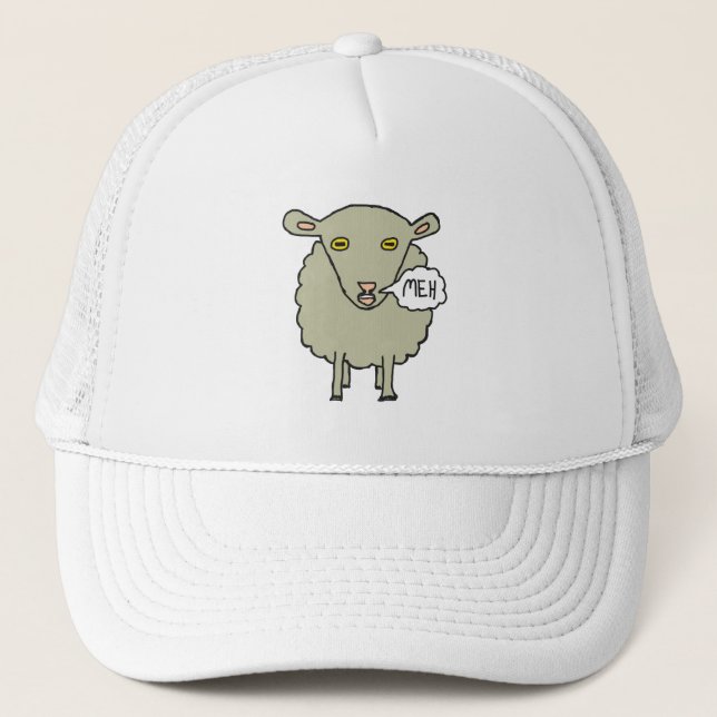 Gorra De Camionero Meh Sheep (Anverso)