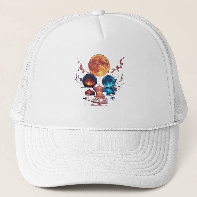Gorra De Camionero „Meister der 4 Elemente“ (Anverso)