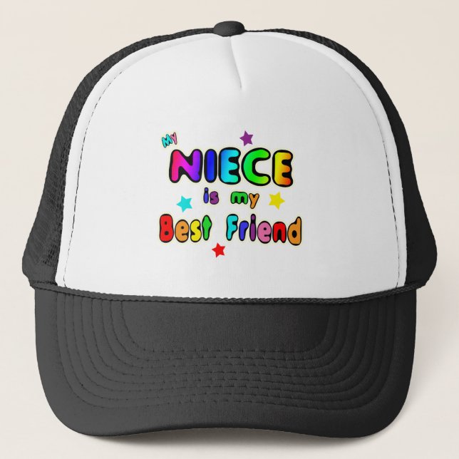 Gorra De Camionero Mejor amigo de la sobrina (Anverso)