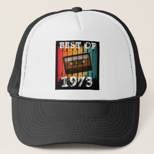 GORRA DE CAMIONERO MEJOR CINTA DE CASSETTE DE PERSONALIZADO DE 1973