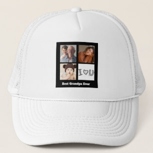 Gorra De Camionero Mejor collage de fotos del abuelo de siempre