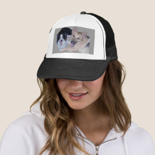 Gorra De Camionero Mejor Compañero de Amigos Collie y Pastor Alemán