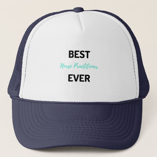 Gorra De Camionero Mejor Enfermero Practicante Cada 2 (Anverso)