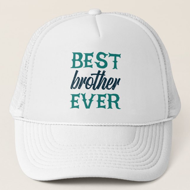 Gorra De Camionero Mejor Hermano (Anverso)