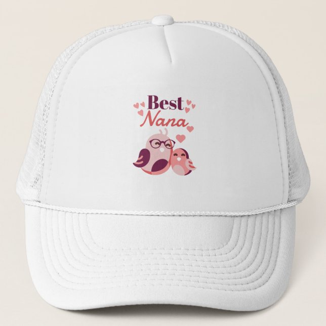Gorra De Camionero Mejor Nana (Anverso)