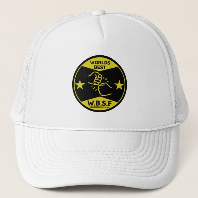 GORRA DE CAMIONERO MEJOR PADRE DE PASO DEL MUNDO (Anverso)