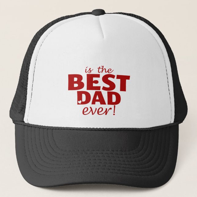 Gorra De Camionero mejor padre nunca (Anverso)