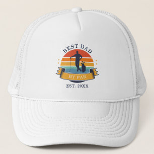Gorra De Camionero Mejor Papá de Golf Por Par Cumpleaños Retro Person