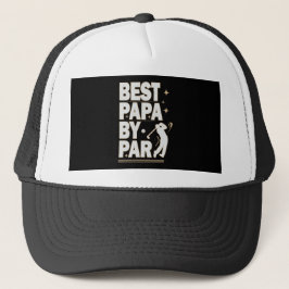 Gorra De Camionero MEJOR PAPA DE PAR FATHERS DAY GOLF Design