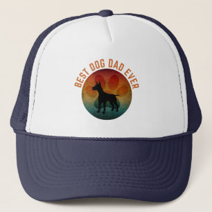 Gorra De Camionero mejor papá de perro de todos los tiempos 