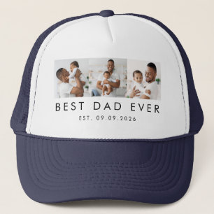 Gorra De Camionero Mejor Papá Establecido Jamás 3 Fotos