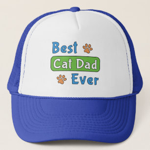 Gorra De Camionero Mejor papá gato de todos los tiempos