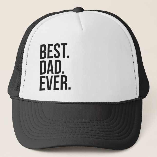 Gorra De Camionero Mejor Papá Nunca (Anverso)