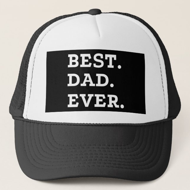 Gorra De Camionero Mejor Papá Nunca (Anverso)
