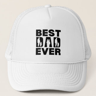 Gorra De Camionero Mejor Papá Nunca Niño Silhouette