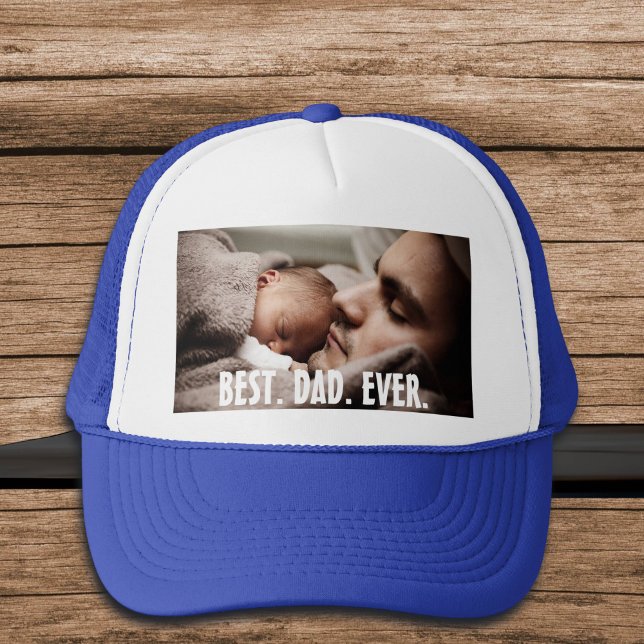 Gorra De Camionero Mejor Papá Personalizado, Foto (Subido por el creador)