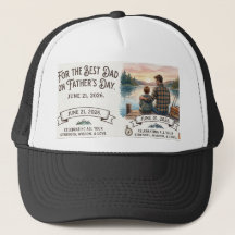 "Mejor Papá" Personalizado Pesca Día del Padre