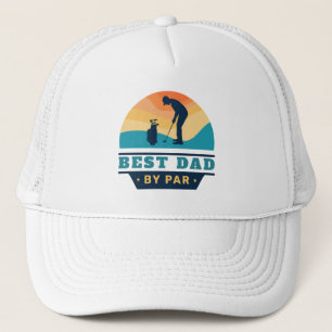 Gorra De Camionero Mejor Papa Por Par Retro Padres Day Golf Lover