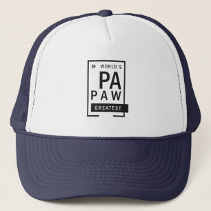 Gorra De Camionero Mejor Papaw Greatest