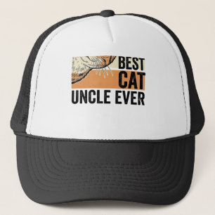 Gorra De Camionero Mejor tío gato de todos los tiempos diseño vintage