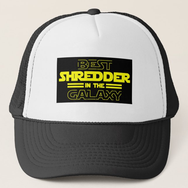 Gorra De Camionero Mejor Triturador De La Galaxia (Anverso)