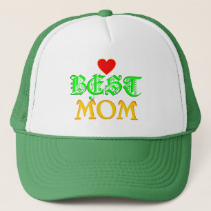 Gorra De Camionero ♔°・Mejor Trucero Estiloso De Atitud De Mamá-Guay・°
