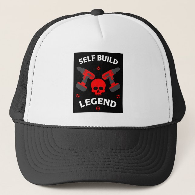 Gorra De Camionero Mejora del hogar (Anverso)