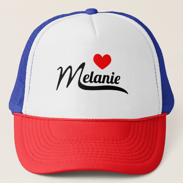 Gorra De Camionero Melanie (Anverso)