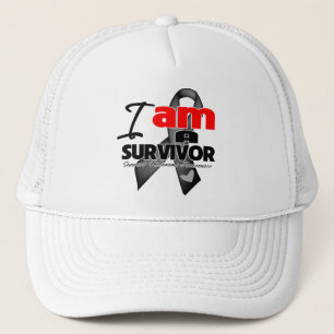 Gorra De Camionero Melanoma - soy un superviviente