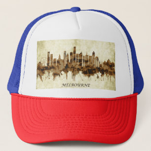 Gorra De Camionero Melbourne Australia Cityscape