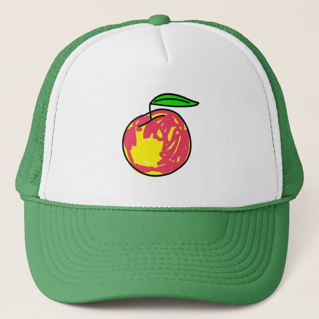 Gorra De Camionero melocotón (Anverso)