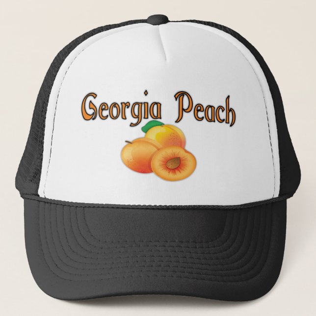 Gorra De Camionero Melocotones de Georgia (Anverso)